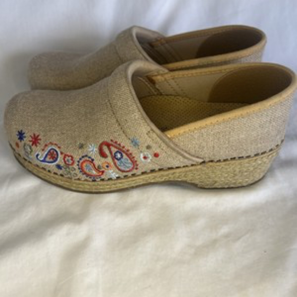 Dansko Jute Pro Clogs Vegan